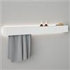 Viverso AGA Design U set accessori bagno per doccia, incl. illuminazione per impianto doccia, AGA-DW120LED-WM#SET2, AGA Design U bianco opaco [Accessori Bagno > Set di accessori da bagno]