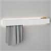 Viverso AGA Design U set accessori bagno per doccia, incl. illuminazione per impianto doccia, AGA-DW120LED-WM#SET3, AGA Design U bianco opaco [Accessori Bagno > Set di accessori da bagno]