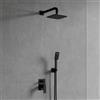OMNIRES PARMA sistema doccia, miscelatore monocomando, SYSPM10BL, PARMA nero opaco [Rubinetteria Bagno > Sistemi Doccia da Incasso]
