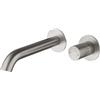 Mamoli Tuttodunpezzo rubinetto lavabo a parete, 47170000002A, Tuttodunpezzo acciaio inox spazzolato [Rubinetteria Bagno > Rubinetteria Lavabo]