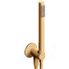 Mamoli Tuttodunpezzo set doccetta con supporto doccetta, 0000FV30012G, Tuttodunpezzo ottone spazzolato [Rubinetteria Bagno > Set Doccia]