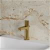 OMNIRES CONTOUR rubinetto lavabo, CT8010GLB, CONTOUR oro spazzolato [Rubinetteria Bagno > Rubinetteria Lavabo]