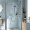 Grohe Precision Trend rubinetto doccia esterno con termostatico, 34237003, Precision Trend; Grohtherm cromo/nero [Rubinetteria Bagno > Rubinetteria Doccia]