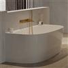 OMNIRES CONTOUR miscelatore monocomando, per vasca, CT8037-1GLB, CONTOUR oro spazzolato [Rubinetteria Bagno > Rubinetteria Vasca e Doccia]