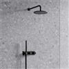OMNIRES CONTOUR sistema doccia, miscelatore monocomando, SYSCT10AT, CONTOUR antracite spazzolato [Rubinetteria Bagno > Sistemi Doccia da Incasso]