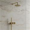 OMNIRES CONTOUR sistema doccia, miscelatore monocomando, SYSCT10GLB, CONTOUR oro spazzolato [Rubinetteria Bagno > Sistemi Doccia da Incasso]