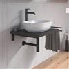 Duravit Plinero top con lavabo Luv, 0379500000+PL8201049490000+2#BN000002, Plinero; Luv [Mobili da Bagno > Top con Lavabo da Appoggio]