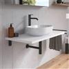 Duravit Plinero top con lavabo Luv, 0379500000+PL8203018180000+2#BN000002, Plinero; Luv [Mobili da Bagno > Top con Lavabo da Appoggio]