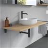Duravit Plinero top con lavabo Luv, 0379500000+PL8204030300000+2#BN000002, Plinero; Luv [Mobili da Bagno > Top con Lavabo da Appoggio]