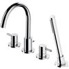 OMNIRES Y miscelatore a due comandi, Y1232CR, Y cromo [Rubinetteria Bagno > Rubinetteria Vasca]