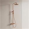 OMNIRES Y sistema doccia, termostatico, Y1244SUCP, Y rame [Rubinetteria Bagno > Colonne Doccia]