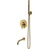 OMNIRES Y miscelatore monocomando, per doccia, SYSYW01GL, Y oro [Rubinetteria Bagno > Rubinetteria Vasca]