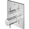 Mariner Eden coaxial square termostatico, squadrato, EDE2802-CR, Eden coaxial cromo [Rubinetteria Bagno > Rubinetteria Doccia]