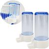 BPS BUENA PET SHOP BPS® - 2 ciotole per cibo e acqua per gabbia grande per pappagalli e conigli, taglia S, lunghezza 9,7 cm, BPS-102838