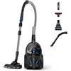 Philips Domestic Appliances Philips PowerPro Expert 7000 Series - Aspirapolvere senza sacco, Bocchetta TriActive+ LED, Filtro per allergie, 900 Watt, Nero lucido (FC9747/09)
