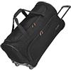 travelite Trolley da Viaggio a 2 Ruote Dimensione L, Serie di Valigie Basics Fresh: Borsa da Viaggio Morbida con Ruote in Design Sportivo, 71 cm, 89 L