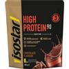 Isostad HIGH PROTEIN 90 CHOCOLATE, Proteine del latte e vegetali, Fonte di vitamine e minerali, Per la crescita della massa muscolare, Alto valore biologico, 400 gr