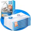 SilverRack Sacchetti Sottovuoto per Abbigliamento [6 Pezzi] da 50x70 cm - Senza BPA - per Cuscini e Giacche