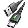 INIU Cavo USB Type Cavo USB C 2m 3,1A Ricarica Rapida, Lega Intrecciato in Nylon Tipo C Cavo QC 3,0 Type C per iPhone 16 15 iPad Pro Xiaomi 11 Huawei Samsung S22 Ultra Google Pixel 7 Tablet S8 ECC.