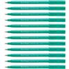 Pentel R56 Ball Roller punta in resina Nero 12 pz