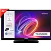 Smart TV 24" HD Ready TE24553B42V2DZ, TV LED 24 Pollici Con Alexa Integrata, Com