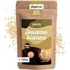 Monte Nativo Sesamo bianco Monte Nativo (500 g) - Semi di Sesamo bianco di alta Qualità - Semi di Sesamo ideale per Cucinare e Cuocere - Ingredienti per Sushi - Sesame Seeds