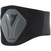 Dainese - Lumbar Belt High, Fascia Lombare Moto Unisex, Supporto Lombare Adulto, Struttura Alta Semi-Rigida, Cintura Lombare Regolabile, Confortevole, Nero