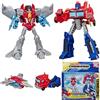 Transformers Cyberverse Warrior Action Attackers Optimus Prime e Starscream Action Figure Confezione da 2 - Per bambini dai 6 anni in su, 13,5 cm
