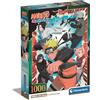 Clementoni Puzzle Naruto Shippuden - 1000 Pezzi - Puzzle Adulti, Poster Incluso, Puzzle Anime, Manga, Divertimento Per Adulti, Made In Italy, 39831