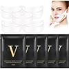 Dyceittdia 5PCS Maschera V-Shape, Maschera Lifting viso, Maschera Lifting Viso V-Shape, Rassodamento del Doppio Mento, Meno Rughe, Lifting del Viso, facial mask1