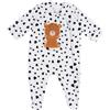 Chicco Tutina In Ciniglia, Con Apertura Frontale Neonata 0-24 mesi, Bianco, 9 mesi, Designed in Italy