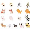 PH PandaHall Pandahall Vari Temi Spille in Lega e Smalto Spilla con Pin di Smalto Set, Metallo