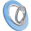 AMAYO - Impugnatura a anello per MagSafe, supporto per dita con anello magnetico, supporto per smartphone, supporto ad anello per iPhone Serie 15 Pro Max, 14, 13, 12 accessori per MagSafe (Blu)