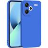 PanXCase Cover per Xiaomi Redmi Note 13 Pro Plus 5G / 13 Pro+ 5G - Custodia Silicone Sottile Morbida Leggera, Protezione Fotocamera Antiurto Antiscivolo Antigraffio Case (Blu)