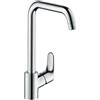 hansgrohe Focus M41 rubinetto da cucina, bassa pressione, orientabile, 31822000, Focus M41 cromo [Rubinetteria da Cucina > Rubinetti da Cucina]