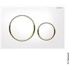 Geberit Sigma20 placca di azionamento Round, 115882KK1, Round Sigma20 [Placche di Scarico > Placche di Scarico per WC]