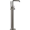Grohe Essence rubinetto vasca a pavimento, miscelatore monocomando, 23491AL1, Essence hard graphite spazzolato [Rubinetteria Bagno > Rubinetteria Vasca]