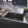 Grohe K700 lavello da cucina, 31652AP0, K700 K700 granito nero [Lavelli da Cucina > per Base Sottolavello a partire da 80 cm]