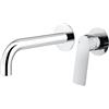 Mariner Tao rubinetto lavabo a parete proiezione: 250 mm, per corpo incasso smart, TAO1111-CR+BOT0258-CR, Tao cromo [Rubinetteria Bagno > Rubinetteria Lavabo]