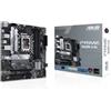 ASUS PRIME B660M-A D4 Scheda Madre mATX, Intel B660, LGA1700, DDR4, PCI 4.0, LAN Intel 1Gb, Realtek 7.1 Surround, 2xM.2, 4xSATA 6GB/s, USB 3.2 Gen 2, Armoury Crate, Nero