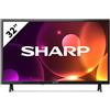 Sharp 32FA2E TV 32" LED HD, DVB-T/T2/C/S/S2, 3 porte HDMI, 2 porte USB, Dolby Au