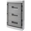 GEWISS QUADRO DI DISTRIBUZIONE CON PANNELLI FINESTRATI E TELAIO ESTRAIBILE - PREDISPOSTO PER ALLOGGIAMENTO MORSETTIERE - (18X3) 54M IP65