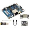 WayPonDEV Banana Pi BPI-P2 Zero Allwinner H3 Single Board Computer con Quad-Core Cortex-A7 CPU Mali400MP2 GPU Onboard 512MB DDR 3 SDRAM 8GB eMMC 100M LAN per IoT Sviluppo Supporto Android Linux