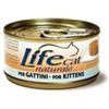 Life Pet Cat Natural in lattina kitten (tonno) - 6 lattine da 85gr.