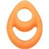 California Exotics Alpha Glow-In-The-Dark Liquid Silicone Teardrop Ring Orange