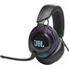 JBL Cuffia con microfono JBL Quantum 910 Auricolare Con cavo e senza A Padiglione Giocare Bluetooth Nero [JBLQ910WLBLK]