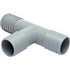 VIRIDEX RACCORDI ROSSI PVC 3 VIE A T DA 20mm