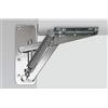 Hettich Lift Molla a gas per ante a ribalta 90° (80-220 N), fino a 4,6 kg, interasse fori 32 mm, set da 2 pz (destro e sinistro), Art. 10921
