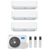 Midea MSAGBU-09HRFN / M3OA-27HFN8-Q - Climatizzatore Trial 9000+9000+9000BTU Inverter Unità Interna/Esterna R32 Wi-Fi A++