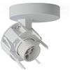 Novalux Faretto orientabile parete Novalux GU10 20x70 bianco 112403.01
